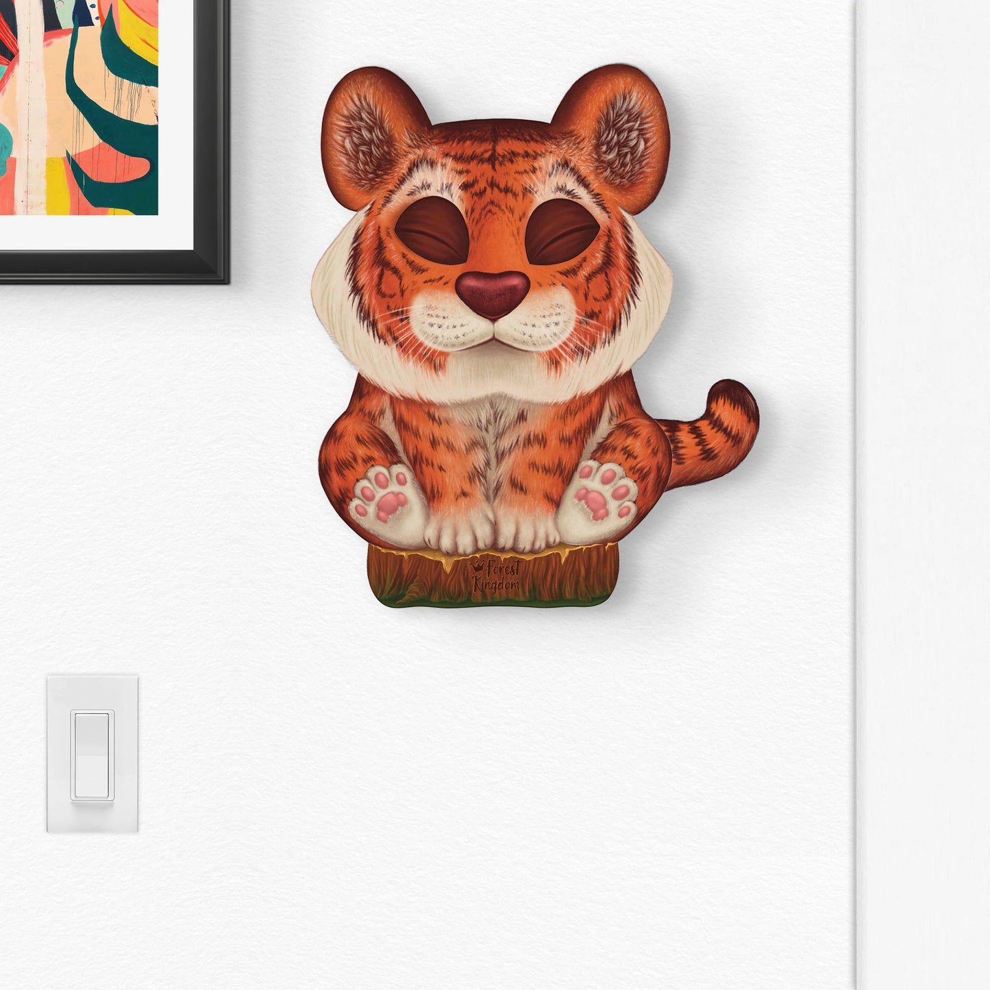 Настінна ключниця - Тигр "Роккі"